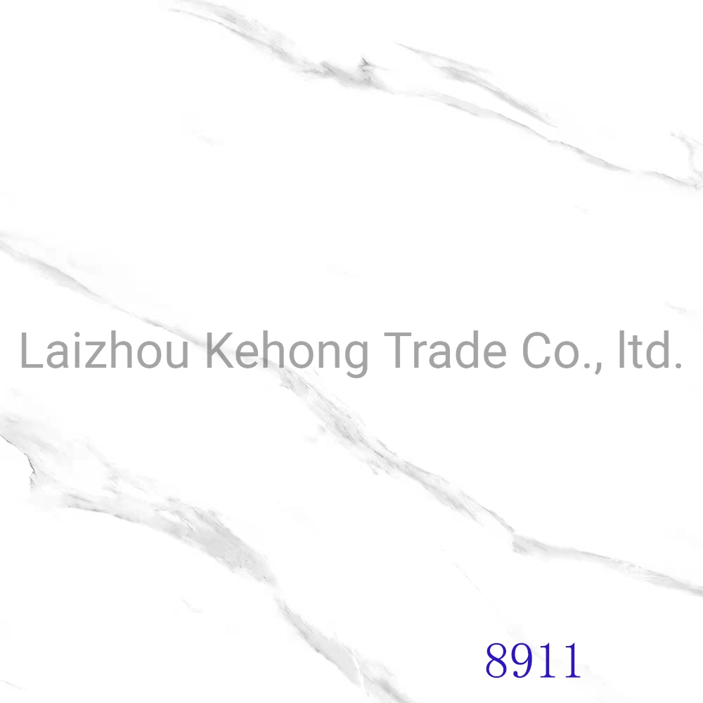 Glazed Ceramic White Full Polished Porcelain Floor Tile 800*800
