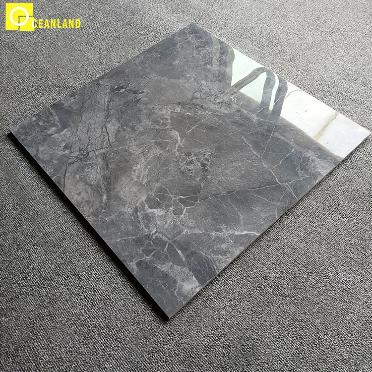 Dark Gray Chinese 60X60 Wall Glazed Porcelain Tile Flooring