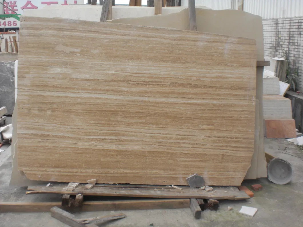 Top Quality Beige Travertine for Outdoor Wall Tile Decoration