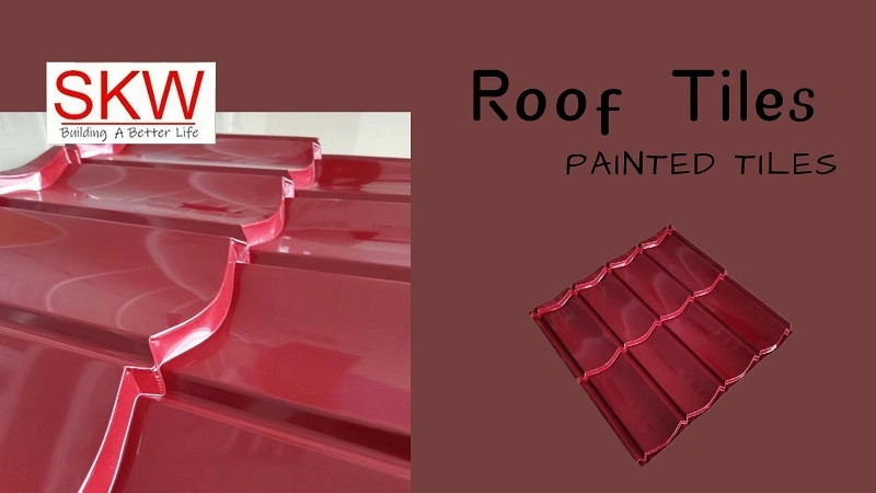 Villa Roof Tiles Roof Eaves Roof Glazed Tiles/Prepainted Tiles