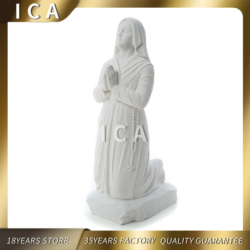 Latest Religious Church Ornaments Virgin Mary Statues Marble Sculptures