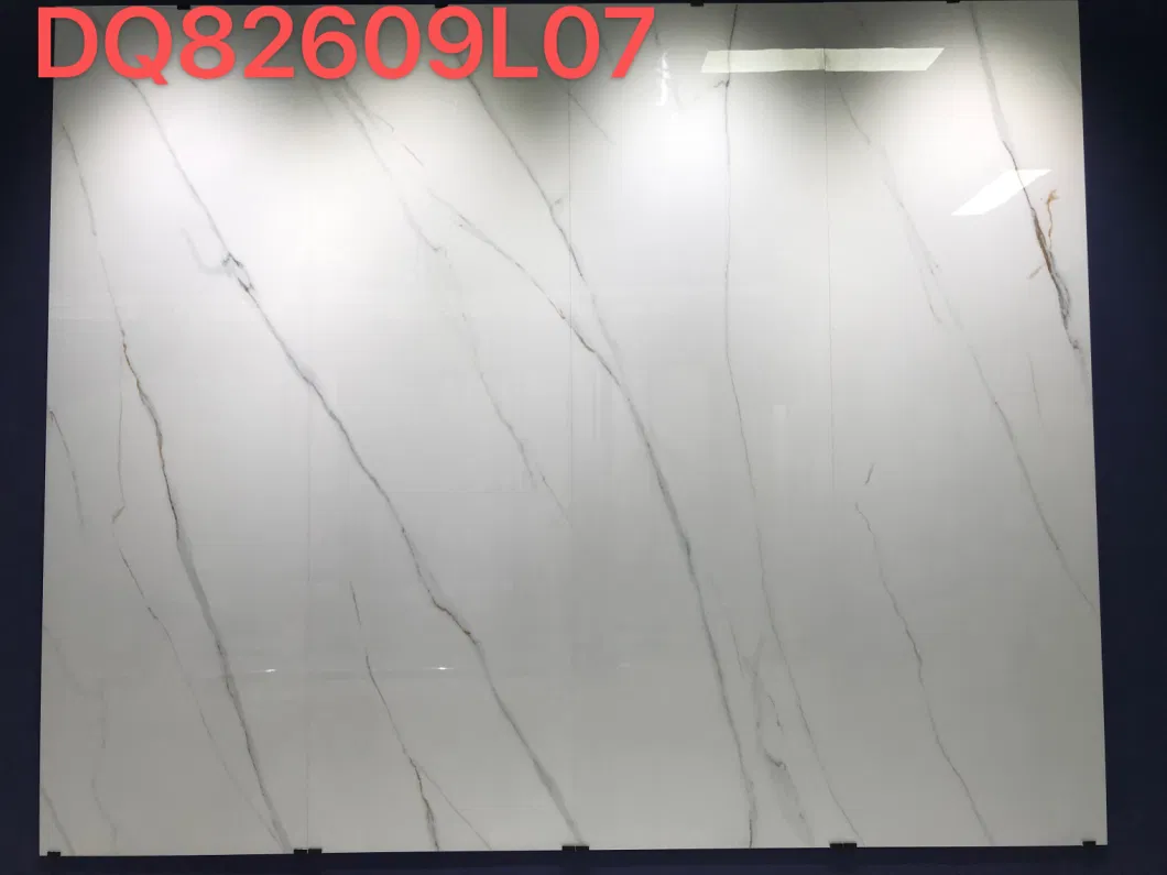 800*2600mm Background Dining Room Hotel Hall Porcelain Fullbody Marble Look Feshion Design Building Material Slab Stone Tile