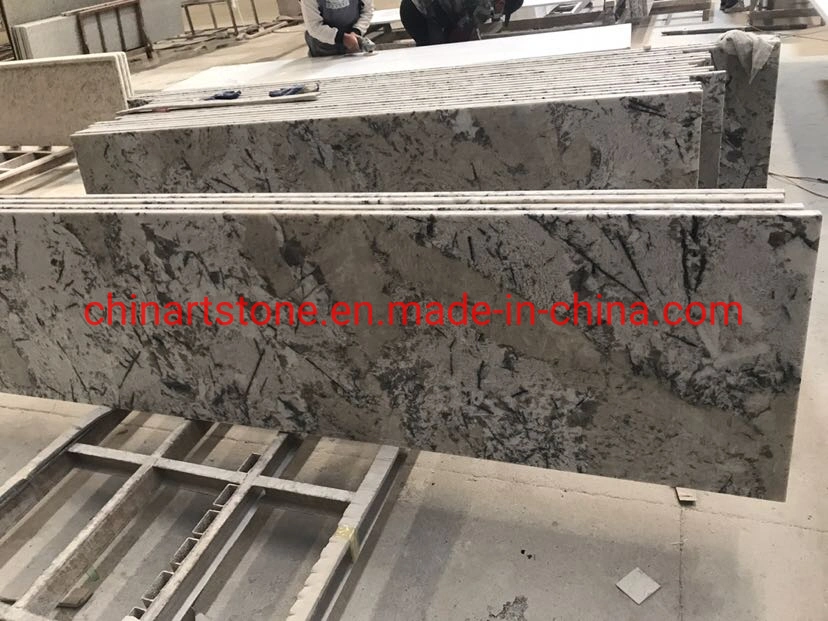 Chinese White Marble/Quartz Vanity Top and Countertop for Cabinet