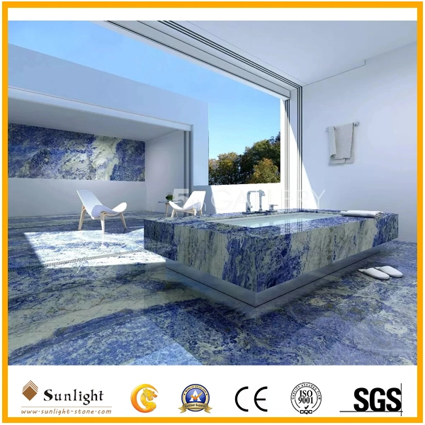 Luxury Stone Bolivia Blue Granite Slabs for Wall, Floor Tiles, Countertops