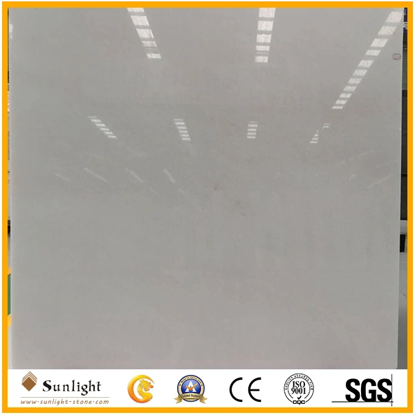 Natural Stone Polished Pure White Marble Vietnam/Crystal White Marble