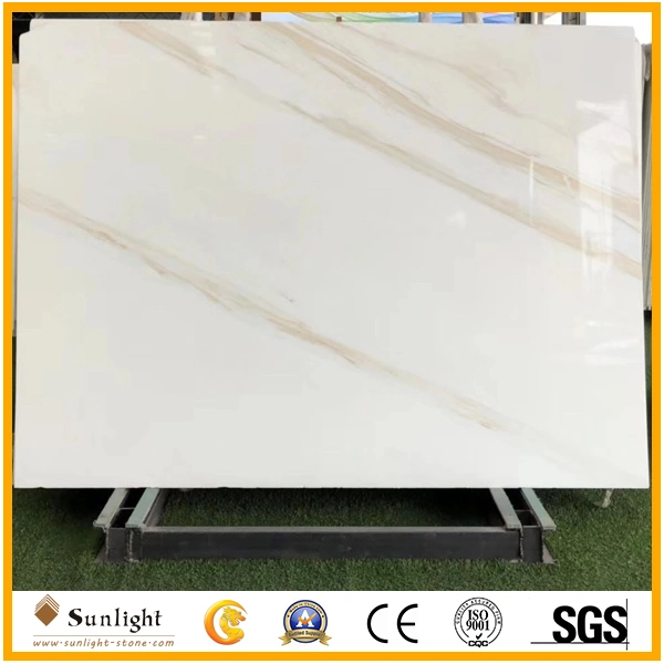 Natural Stone Polished Pure White Marble Vietnam/Crystal White Marble