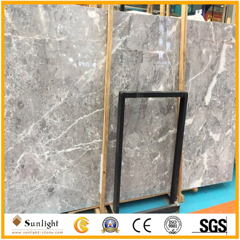 Popular Grey Marble Slab Athena Grey Marble for Floor/Wall Tiles,