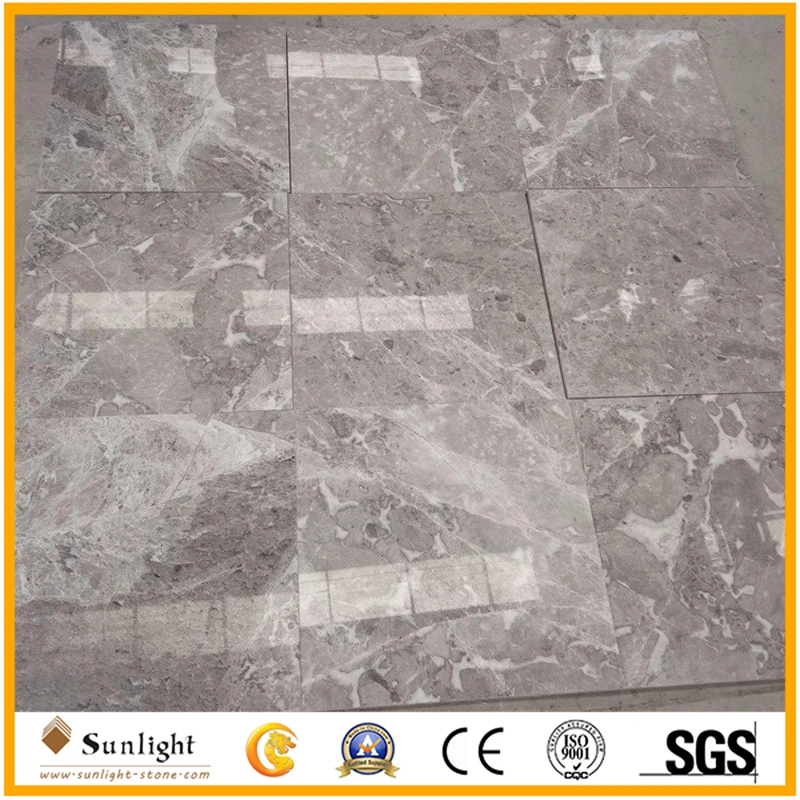 Popular Grey Marble Slab Athena Grey Marble for Floor/Wall Tiles,