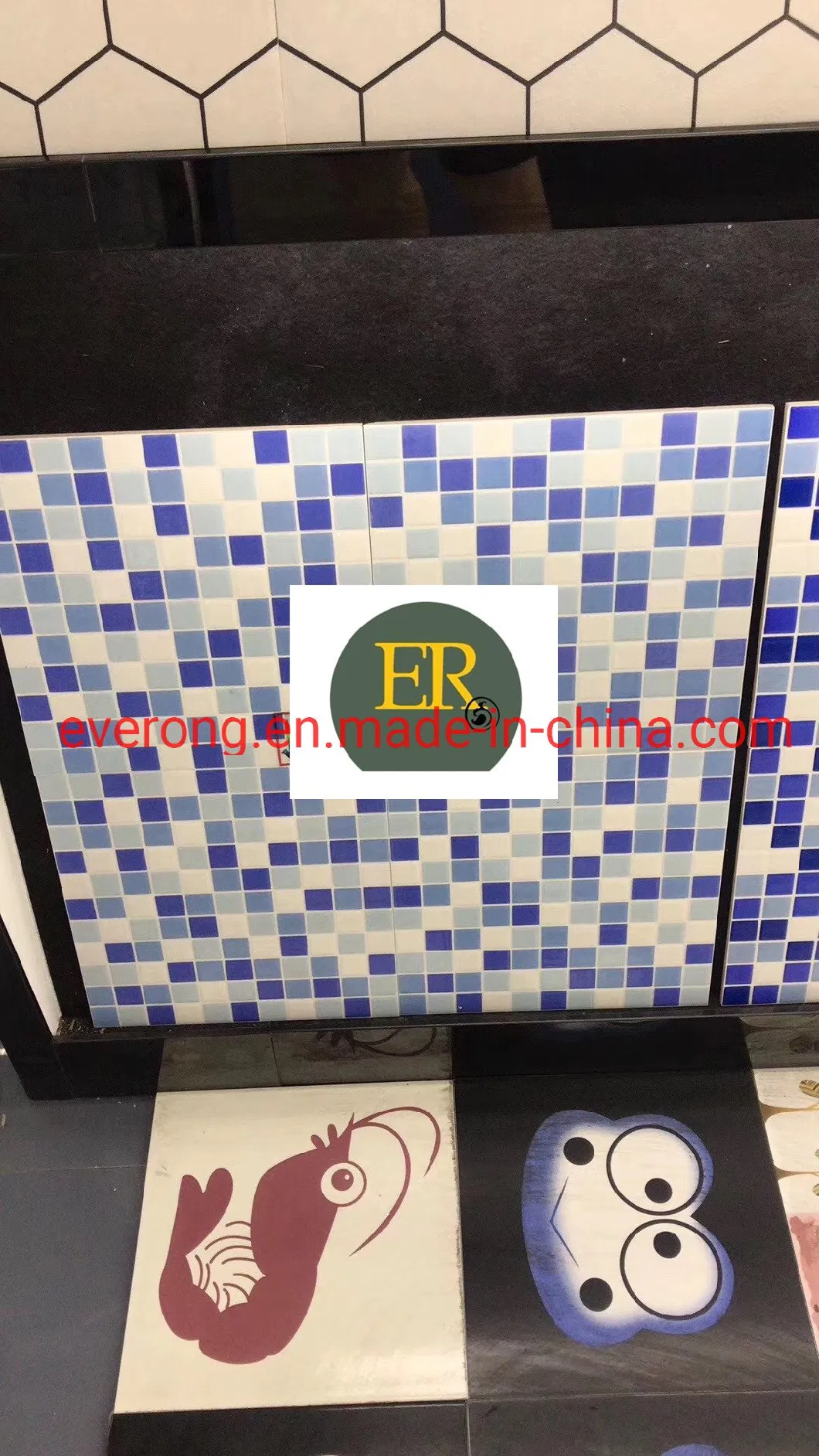 Blue Glass/Stone/Marble/Metal/Lantern/Ceramic Mosaic Tile for Bathroom/Swimming Pool Floor Mosaic Tiles