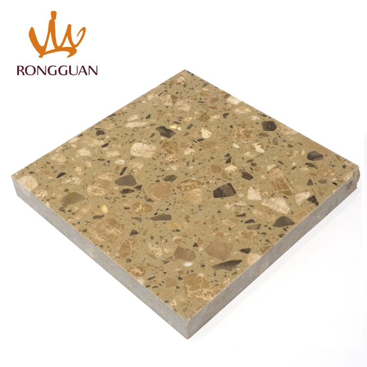 Yellow Big Flower Granite Floor Tile Marble Wall Tile