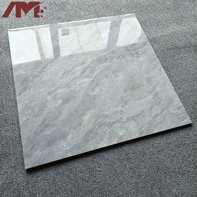 Wholesales 600X600 Wall Floor Gray Color Polished Porcelain Floor Tiles