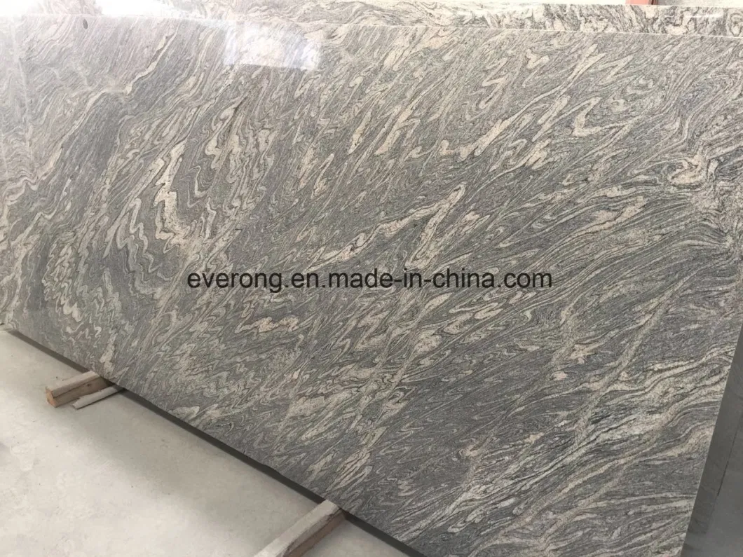 China Juparana Sand Wave Granite with Gangsaw Slab for Flooring &amp; Wall Tile