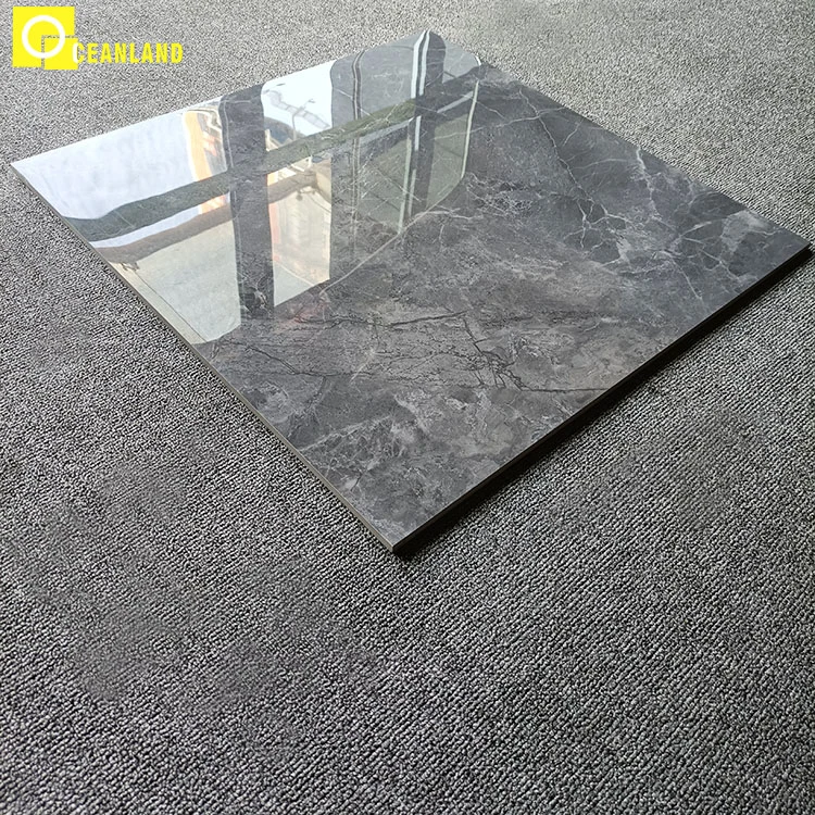 Dark Gray Chinese 60X60 Wall Glazed Porcelain Tile Flooring