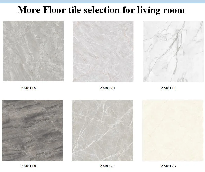 Glossy Porcelain Tile Polished Flooring From Foshan Factory