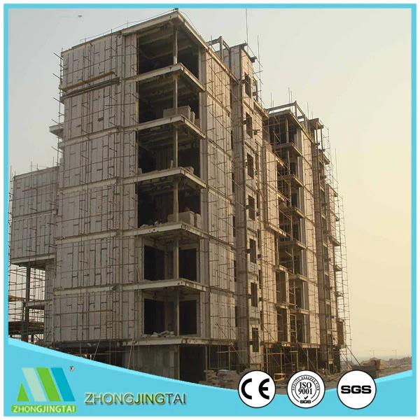 Fiber Cement Sheet Construction Materials 100mm Modular Wall Panels