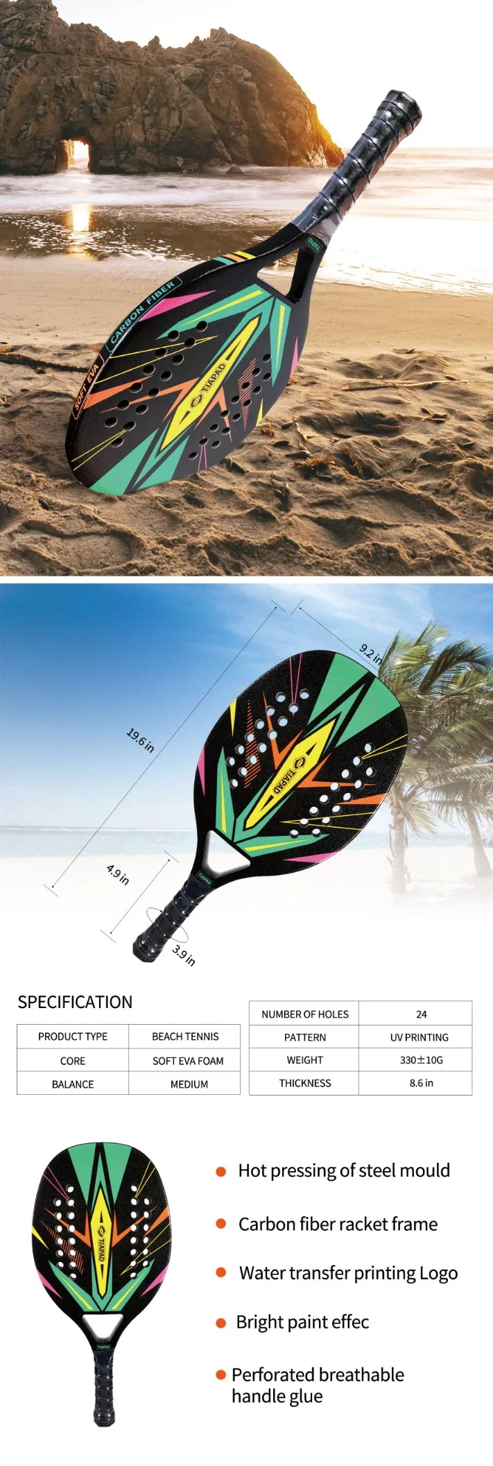 Latest Products3K Beach Tennis Racket