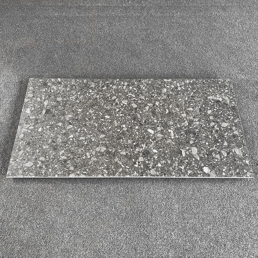 Cheap 60X60 60X120 Grey Terrazzo Ceramic Floor Tiles Matte Cheap Tiles