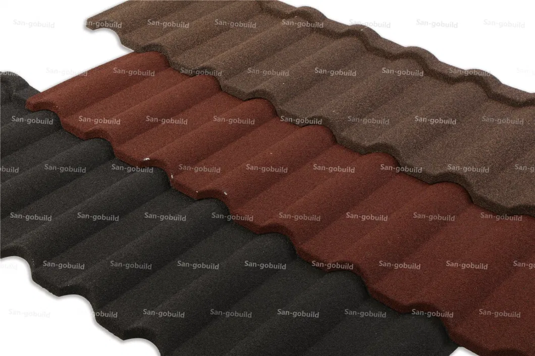 Long Life Span Building Material Metal Roofing/Roof Tile Stone Coated Steel Sheets