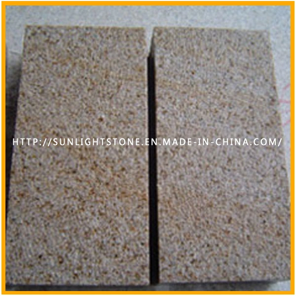 Cheap G682 Sunset Gold Misty Yellow Granite Flooring Tiles