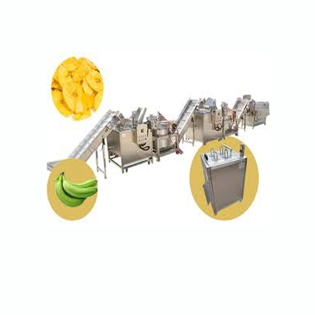 Banana Plantain Chips Production Equipment