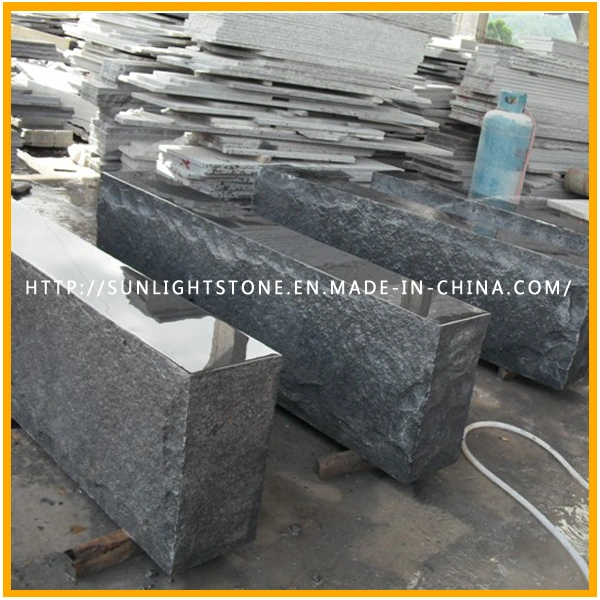 Cheap Grey Sea Flower Granite Stone Rhombus Paving Stones for Landscape