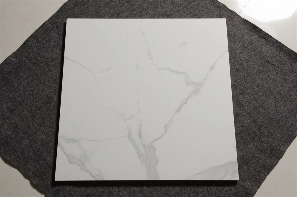 24X24 Inch Volakas Plus Polished Porcelain Tile White