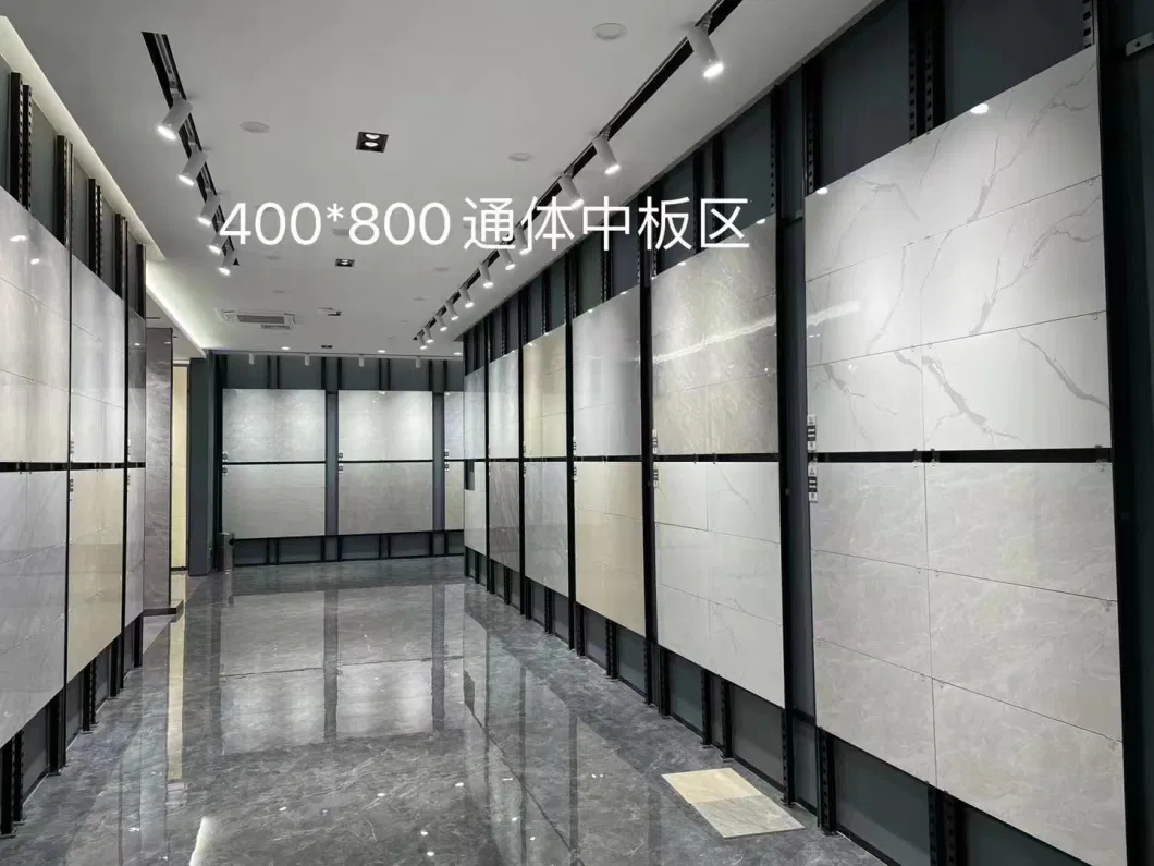 Glazed Porcelain Floor Tile 400X400mm Infinite Striation Polished Floor Tile (HZXHL4033)