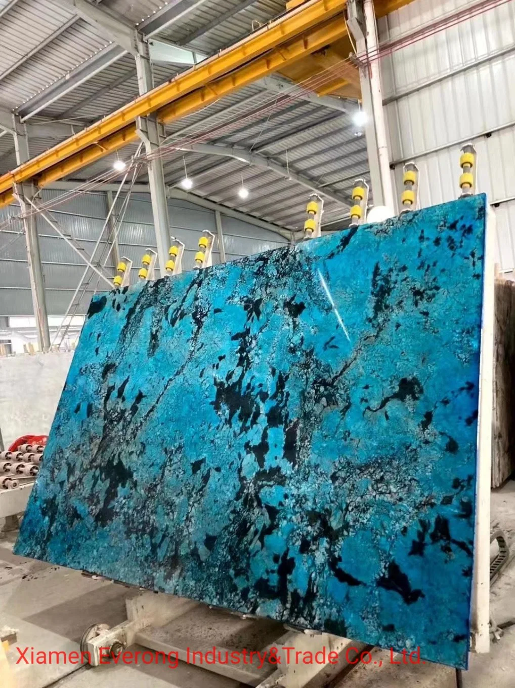 Natural Stone Luxury Blue Marble Slab for Wall Tiles/Countertop/Background/Building Material