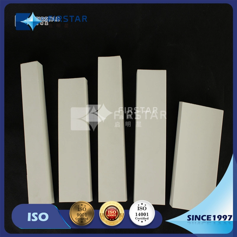 Abrasive Wear Resistant Alumina Ceramic Trapezoidal Pipe Tiles for Cyclones Liner