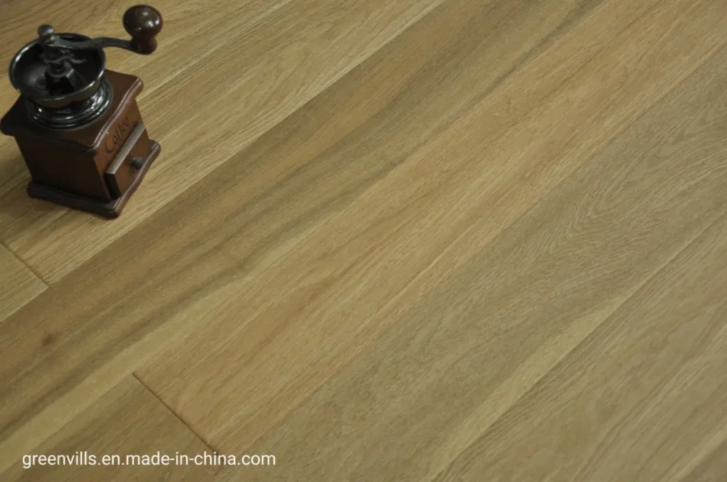 190mm Width White Oak Hardwood Flooring Natural Oak Engineered Parquet