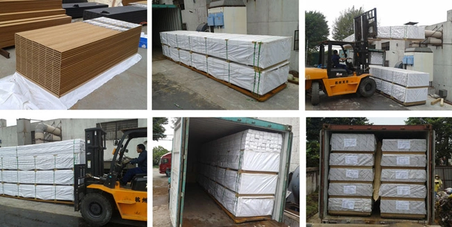 Anti-Slip Interlocking DIY WPC Wood Composite Co-Extrusion Deck Tiles