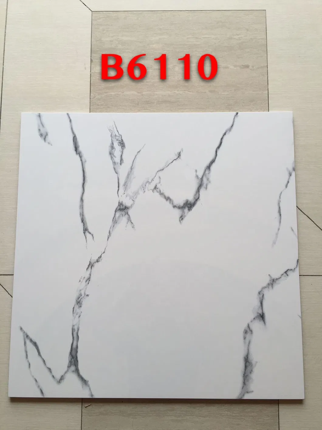 Building Material of Copy Marble Tile Flooring 60X60 Porcelain Polished Glazed Wholesale Ceramic Floor Wall Interior Tile