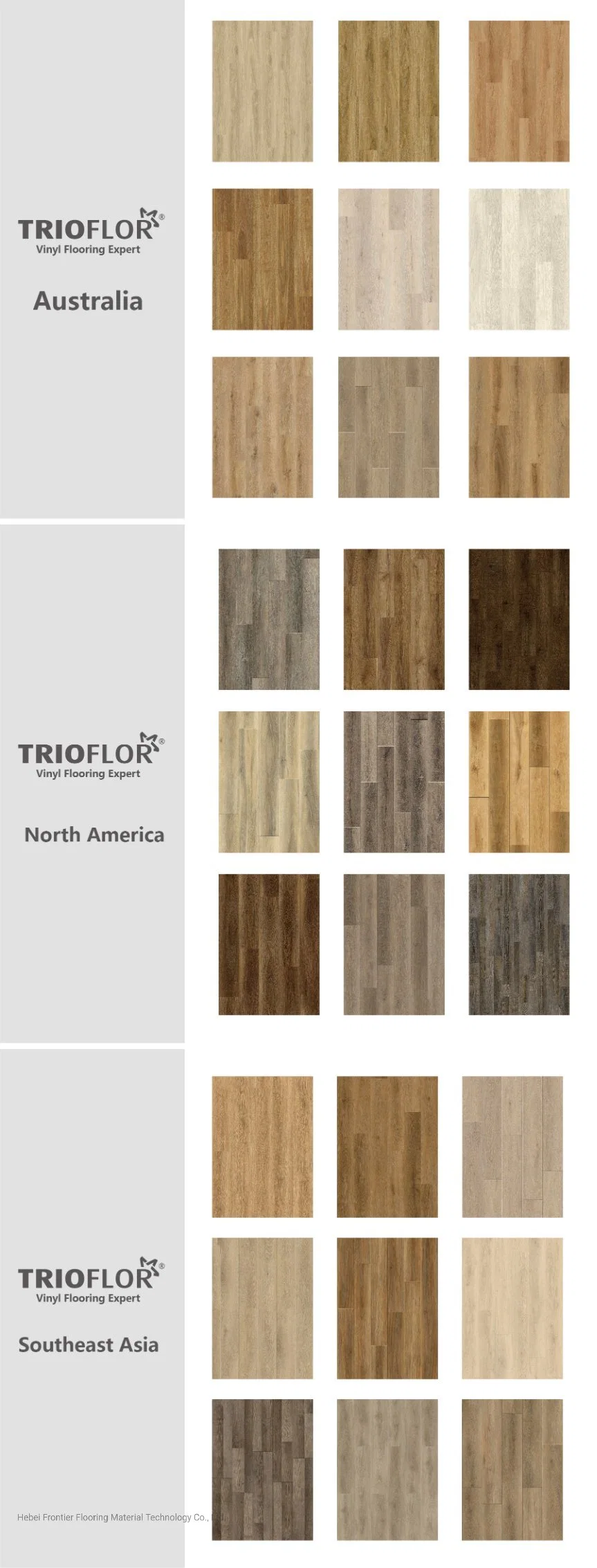 Wood Like Stone Like Luxury Vinyl Flooring, Anti-Slip Fireproof Lvt