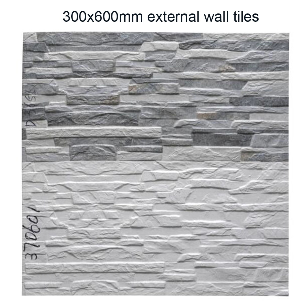 12X24 Rough Stone Look Ceramic Wall Tile for Outdoor Building