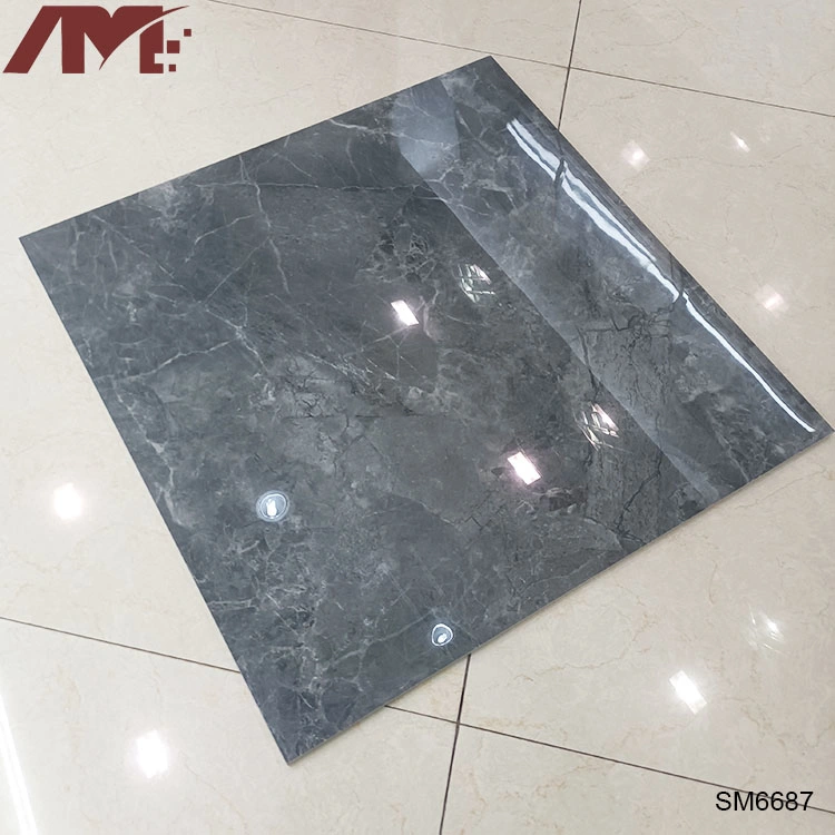 China Supplier Gray Indoor 600X600 Full Glazed Porcelanato Polished Porcelain Tile