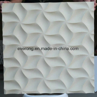 Black Marble Gold Silver Shiny Design 3D Carved Art Wall Tile