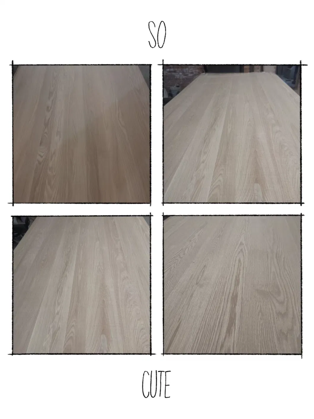 Red Oak/ White Oak Edge Glued Planks for Furnitures