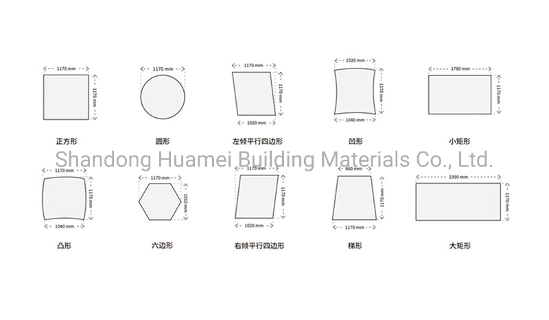 Acoustic Clouds Ceiling Tiles for Hexagonal Ceiling