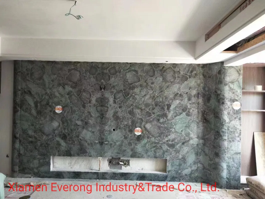 Natural Stone Luxury Blue Marble Slab for Wall Tiles/Countertop/Background/Building Material