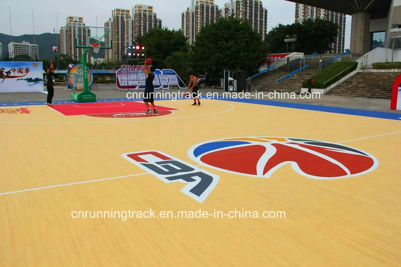 Wooden Texture Wood Grain Nice Decorative Indoor Outdoor Basketball Court Flooring