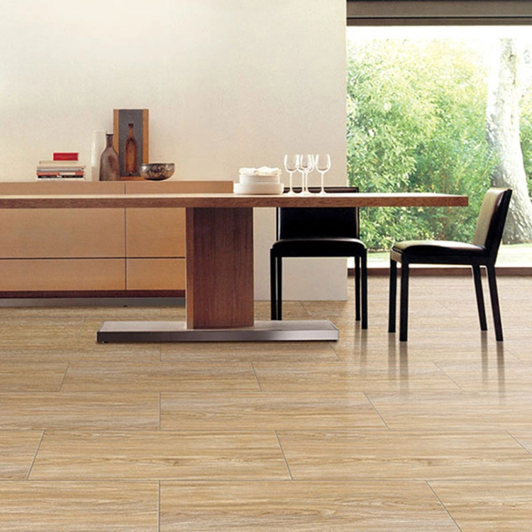 60*60cm Wood Heat Insulation Non-Slip Ceramic Floor Tiles