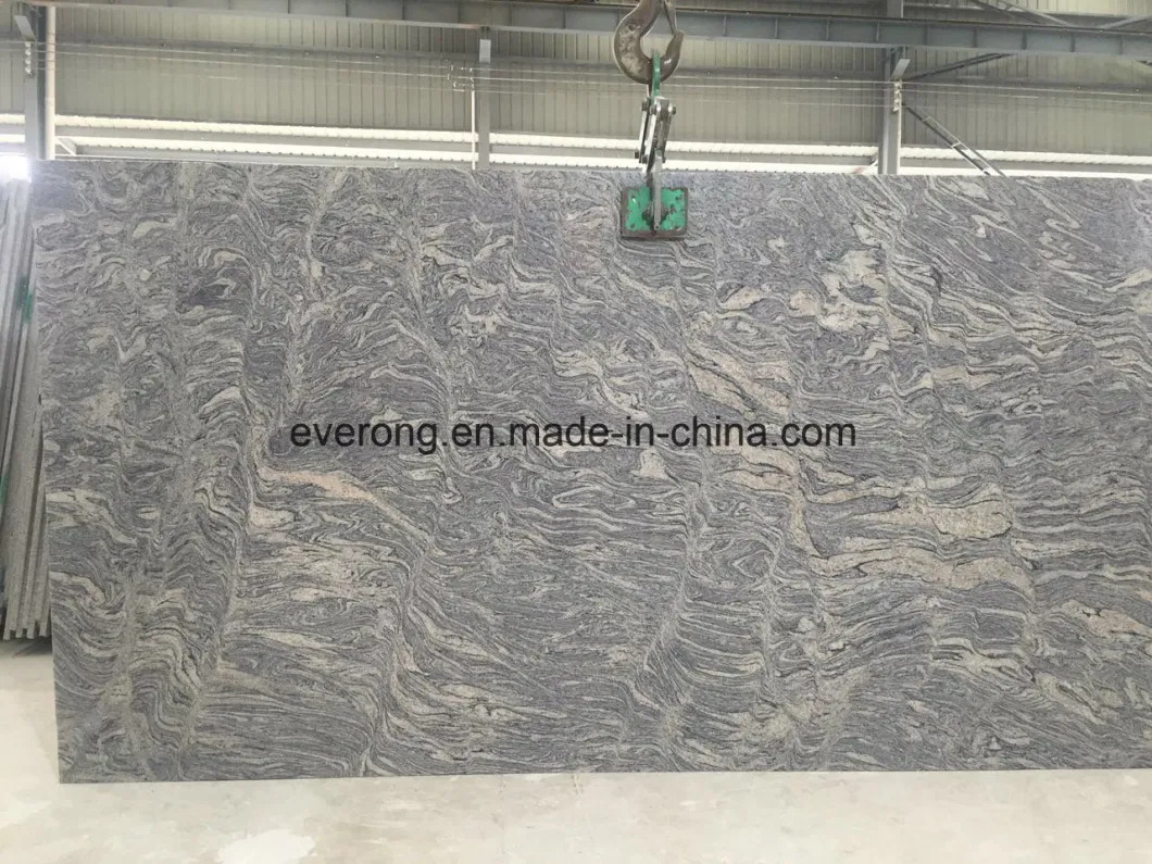 China Juparana Sand Wave Granite with Gangsaw Slab for Flooring &amp; Wall Tile