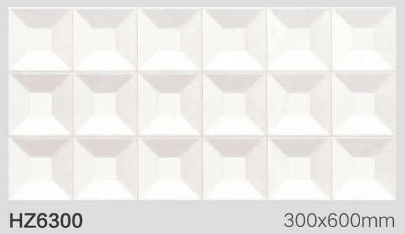 Fashionable Design 300X600mm 3D Ceramic Wall Tile for Home Decoration