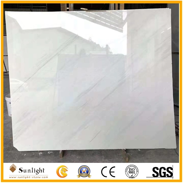 Natural Stone Polished Pure White Marble Vietnam/Crystal White Marble