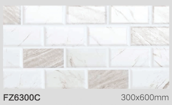 Interior Decoration 12X24 Inch 3D Ceramic Wall Tile for Sale