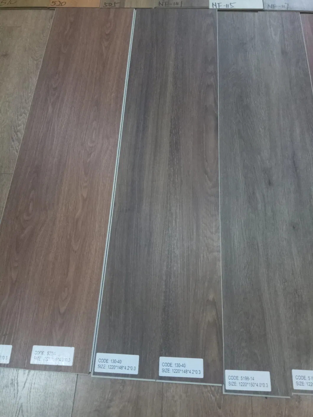 Interlocking Kitchen Non-Slip Restaurant Spc Vinyl Flooring Tiles