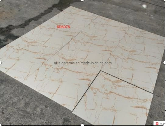 600*600mm Floor Ceramic Polished Glazed Tile Kitchen and Bathroom Porcelain Tiles