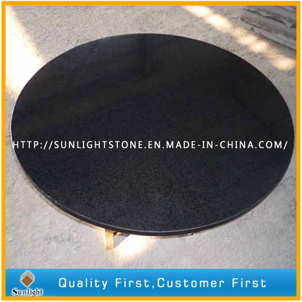 Discount Prefab G684 Black Stone Granite for Border/Tiles/Slabs