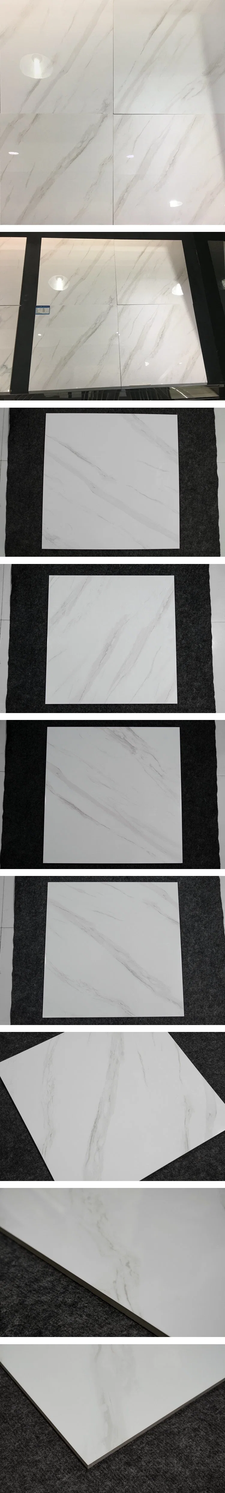 24X24 Inch Milky White Floor Ceramic Marble Tile Wholesale