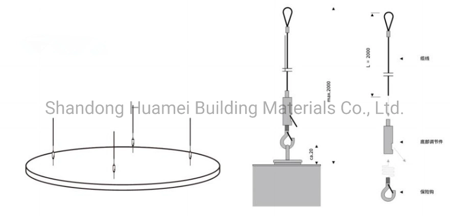 Acoustic Clouds Ceiling Tiles for Hexagonal Ceiling